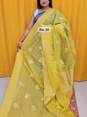 SALE 5TH AUG - SUPER NET KOTA INDIAN SILK SAREE (NO.10)