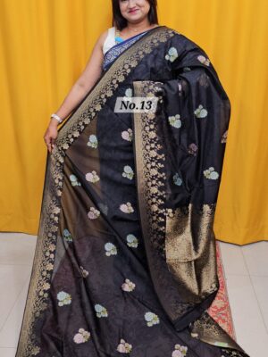 SALE 5TH AUG - SUPER NET KOTA INDIAN SILK SAREE (NO.13)