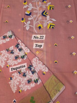 SALE 30TH AUG – JAMDANI DRESS MATERIAL (NO.22)