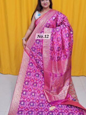 {K2K} - PATOLA SOFT SILK SAREE (NO.12)