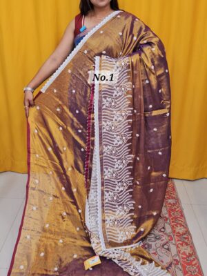 SALE 10TH AUG – PURE BENGAL HANDLOOM SAREE (NO.1)