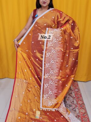 SALE 10TH AUG – PURE BENGAL HANDLOOM SAREE (NO.2)