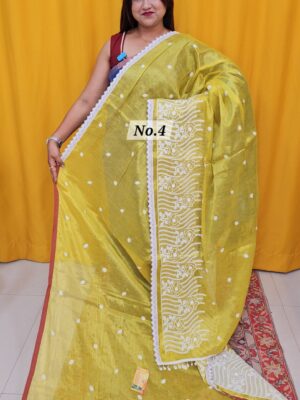 SALE 10TH AUG – PURE BENGAL HANDLOOM SAREE (NO.4)