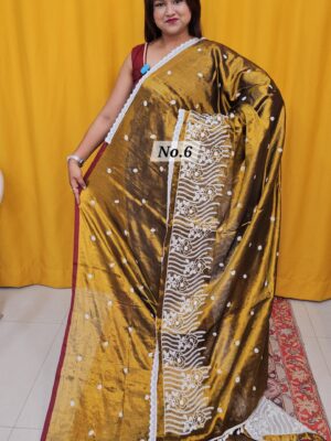 SALE 10TH AUG – PURE BENGAL HANDLOOM SAREE (NO.6)