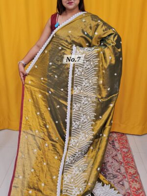 SALE 10TH AUG – PURE BENGAL HANDLOOM SAREE (NO.7)