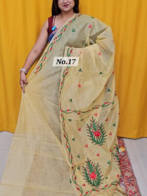 SALE 10TH AUG – PURE BENGAL KATHA HANDLOOM SAREE (NO.17)