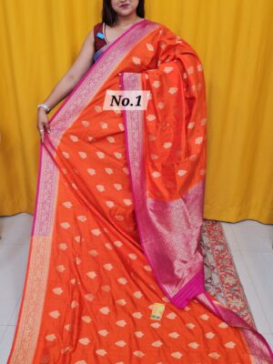 SALE 9TH AUG – SOFT MATKA TUSSAR SILK SAREE (NO.1)