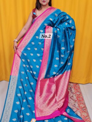 SALE 9TH AUG – SOFT MATKA TUSSAR SILK SAREE (NO.2)