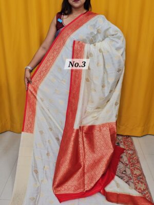 SALE 9TH AUG – SOFT MATKA TUSSAR SILK SAREE (NO.3)