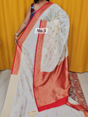 SALE 9TH AUG – SOFT MATKA TUSSAR SILK SAREE (NO.5)