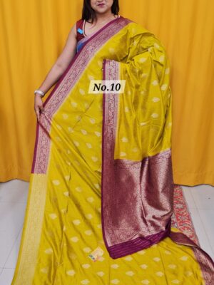 SALE 9TH AUG – SOFT MATKA TUSSAR SILK SAREE (NO.10)