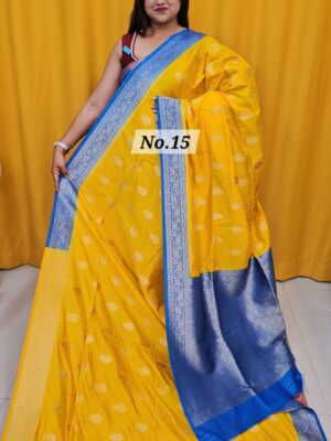 SALE 9TH AUG – SOFT MATKA TUSSAR SILK SAREE (NO.15)