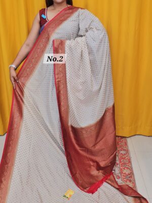 SALE 6TH AUG - GEORGETT KHADDI SAREE (NO.2)