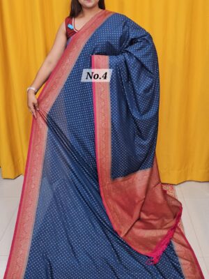 SALE 6TH AUG - GEORGETT KHADDI SAREE (NO.4)