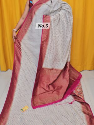SALE 6TH AUG - GEORGETT KHADDI SAREE (NO.5)