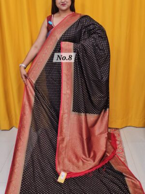 SALE 6TH AUG - GEORGETT KHADDI SAREE (NO.8)