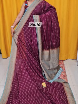 SALE 6TH AUG - GEORGETT KHADDI SAREE (NO.10)
