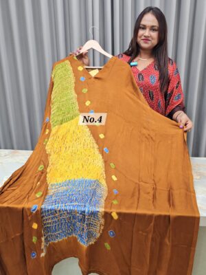 PURE MODAL READY MADE SHIBORI KAFTAN {UP TO SIZE – 32 TO 58} (NO.4)