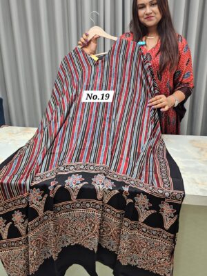 PURE MODAL READY MADE AJRAKH KAFTAN {UP TO SIZE – 32 TO 58} (NO.19)