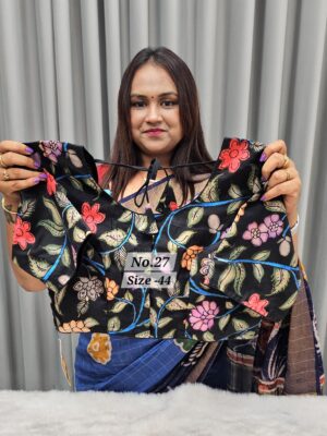 SALE 9TH AUG - READY MADE BLOUSE {UP TO SIZE - 44} (NO.27)