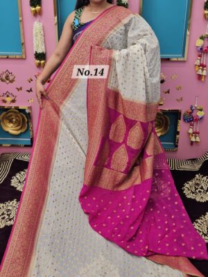 SALE 11TH AUG – GEORGETTE KHADDI SAREE (NO.14)