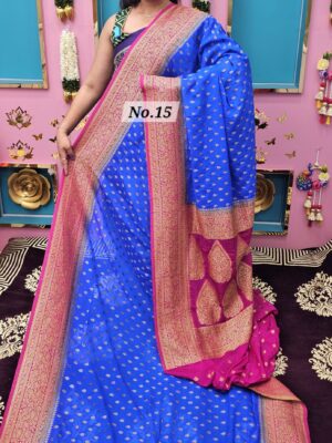 SALE 11TH AUG – GEORGETTE KHADDI SAREE (NO.15)