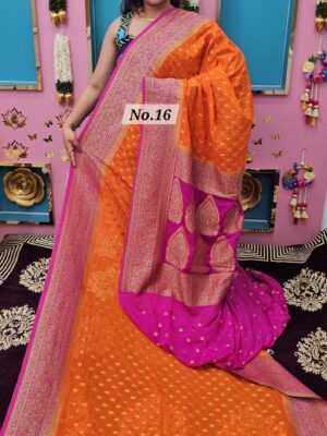 SALE 11TH AUG – GEORGETTE KHADDI SAREE (NO.16)