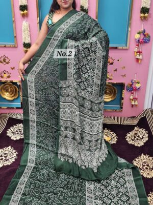 SALE 11TH AUG – SEMI MODAL GAZZI SILK SAREE (NO.2)