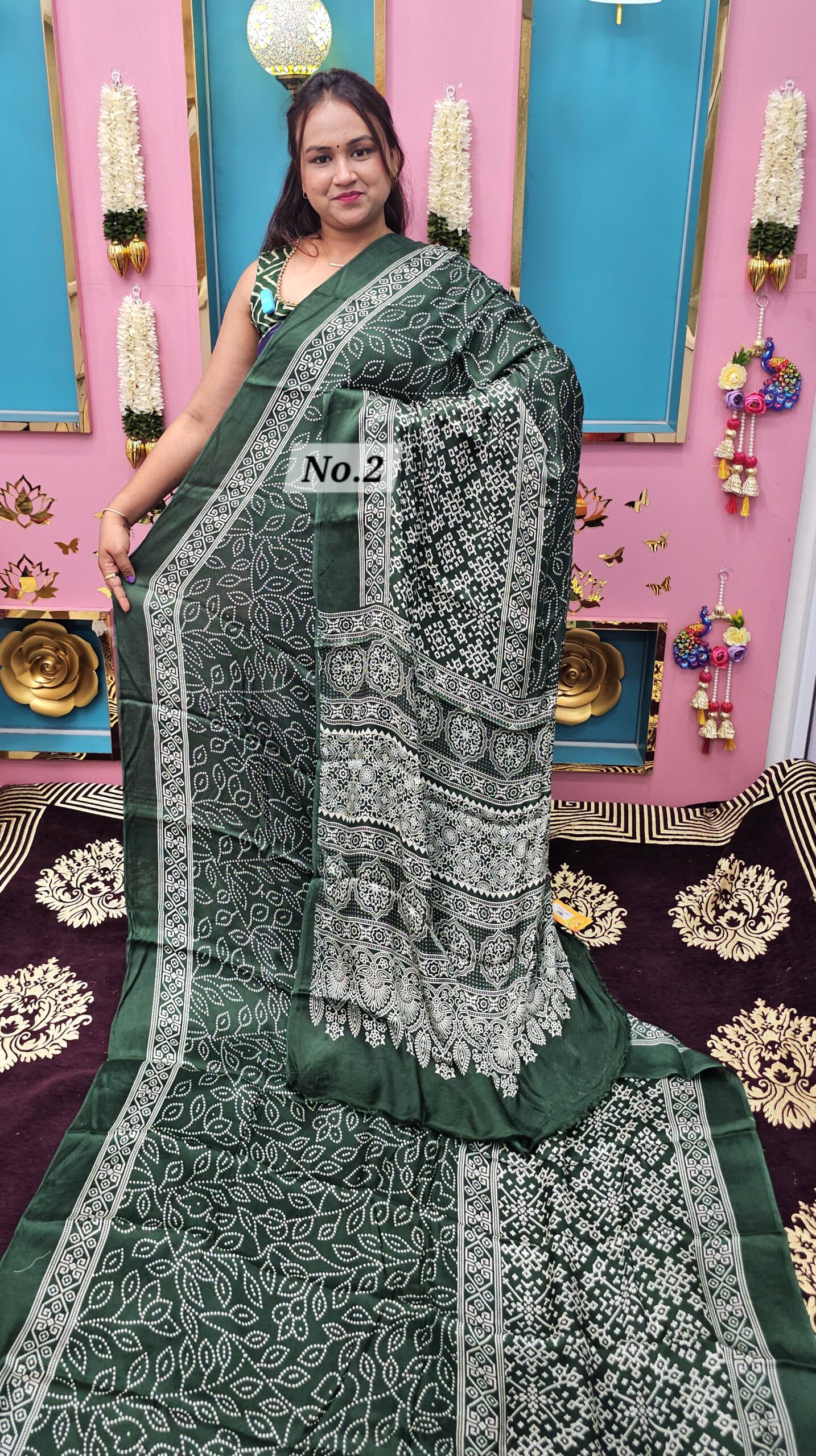 SALE 11TH AUG – SEMI MODAL GAZZI SILK SAREE (NO.2)