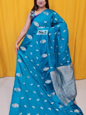 SALE 14TH AUG – CREPE SILK BANARSI SAREE (NO.2)