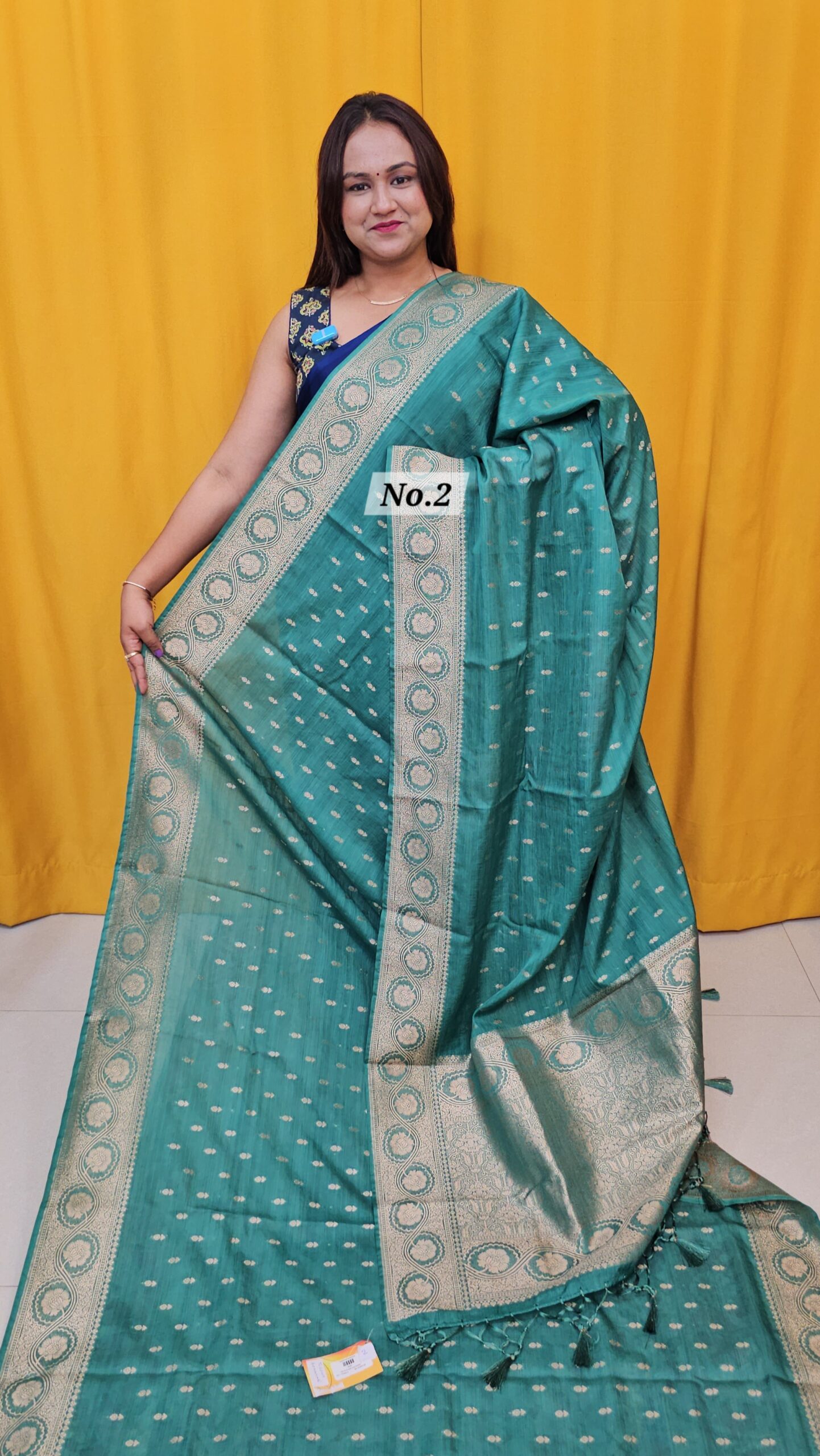 SALE 14TH AUG – PREMIUM MATKA TUSSAR SOFT SILK SAREE (NO.2)
