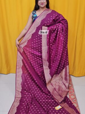 SALE 14TH AUG – PREMIUM MATKA TUSSAR SOFT SILK SAREE (NO.6)
