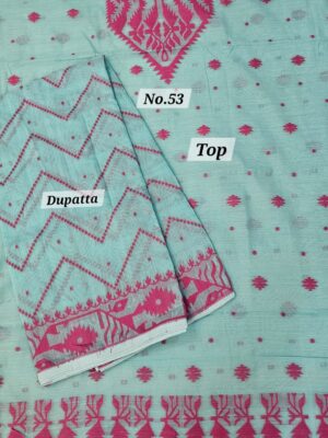 SALE 24th AUG – JAMDANI DRESS MATERIAL (NO.53)