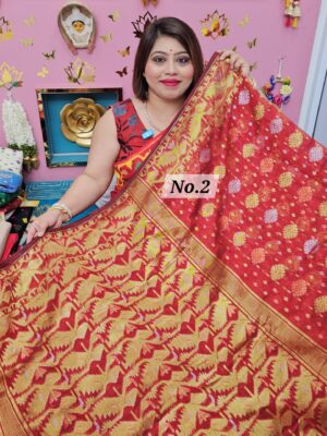 SALE 23RD AUG – PURE BENGAL HANDLOOM JAMDANI SAREE (NO.2)
