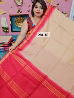 SALE 23RD AUG – COTTON SILK MANGALGIRI SOFT SAREE (NO.10)