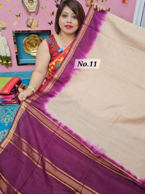 SALE 23RD AUG – COTTON SILK MANGALGIRI SOFT SAREE (NO.11)