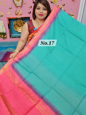 SALE 23RD AUG – COTTON SILK MANGALGIRI SOFT SAREE (NO.17)