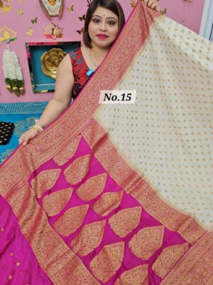 SALE 18TH AUG - GEORGETTE KHADDI SAREE (NO.15)