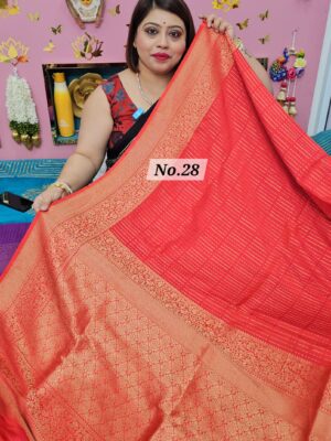SALE 20TH AUG – PREMIUM JAQUARD SOFT SAREE (NO.28)