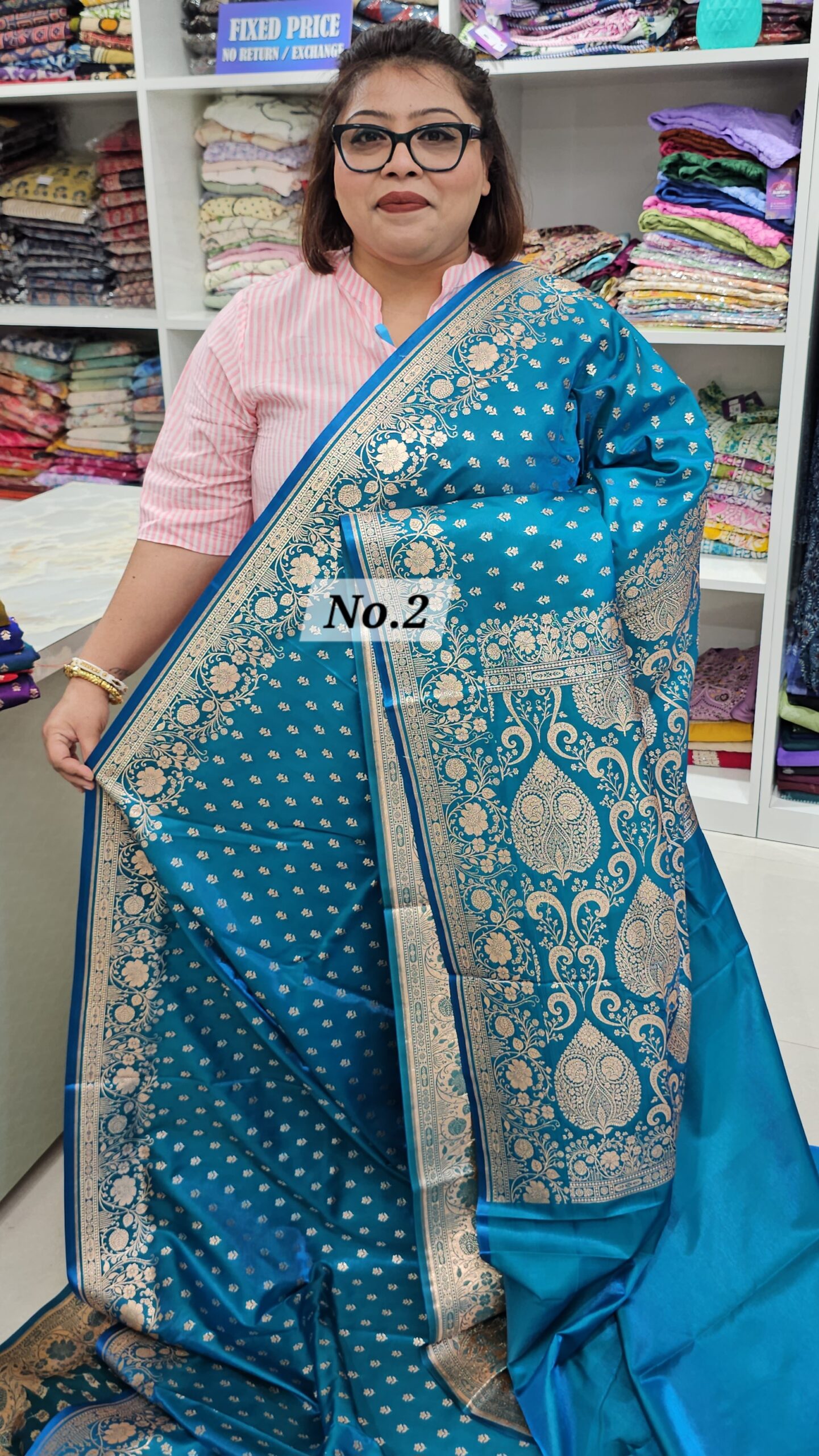SALE 23RD AUG – PREMIUM JAQUARD SOFT SAREE (NO.2)