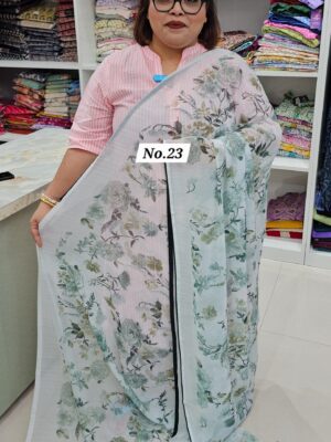 SALE 23RD AUG – PREMIUM CHIFFON SAREE  (NO.23)