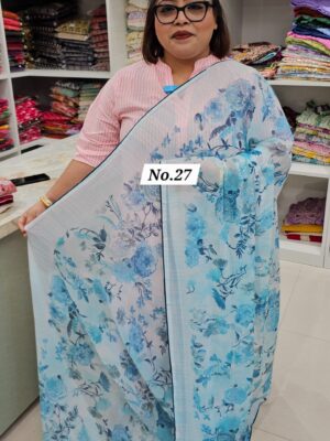 SALE 23RD AUG – PREMIUM CHIFFON SAREE  (NO.27)