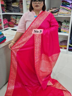 SALE 26TH AUG - MOSS SILK SAREE (NO.9)