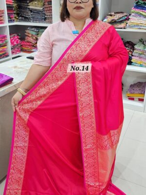 SALE 26TH AUG - MOSS SILK SAREE (NO.14)