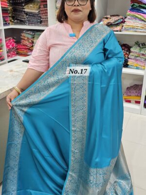 SALE 26TH AUG - MOSS SILK SAREE (NO.17)