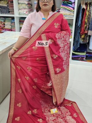 SALE 26TH AUG - PREMIUM SOFT DESIGNER SAREE (NO.5)
