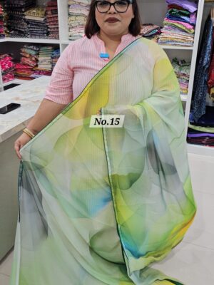 SALE 26TH AUG - PREMIUM SOFT DESIGNER SAREE (NO.15)