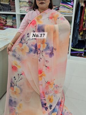 SALE 26TH AUG - PREMIUM SOFT DESIGNER SAREE (NO.17)