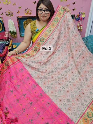SALE 29TH AUG – PATOLA SOFT SILK SAREE (NO.2)