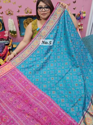SALE 29TH AUG – PATOLA SOFT SILK SAREE (NO.5)